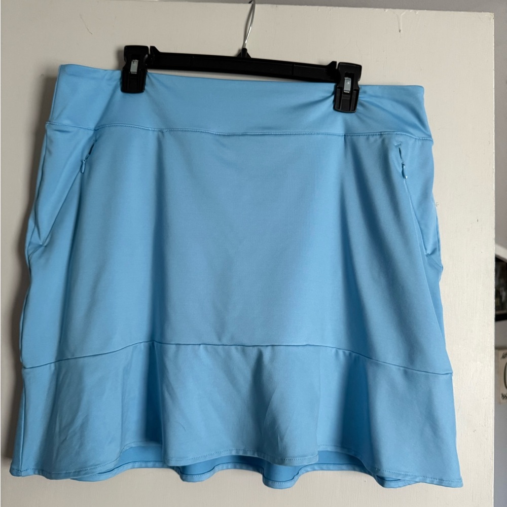 Antigua Light Blue Athletic Skirt